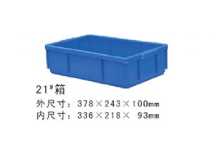 21#塑膠箱周轉箱