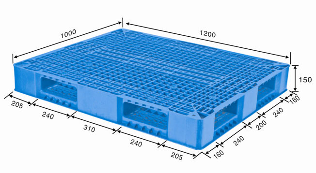 22#網格雙麵卡板