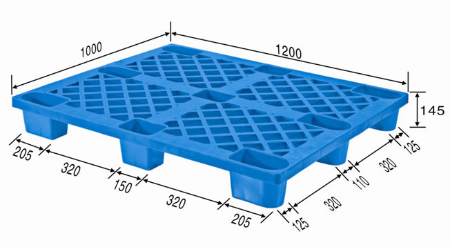 2#網格九腳卡板